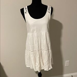 American Eagle Outfitters White Mini Dress